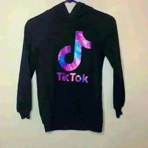 TikTok Hoodie YOUTH size sm